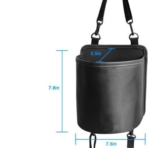 BESULEN Car Seat Side Large Cup Holder, Hanging Storage Bag for Drink Water Bott...