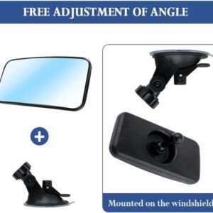 Baby Car Mirror,HD & Wide Angle Suction Cup Car Mirror for Baby with 360° Adjust...