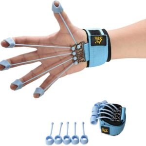 Finger Exerciser Hand Resistance Band Climbing Finger Strengthener Guitar Finger...