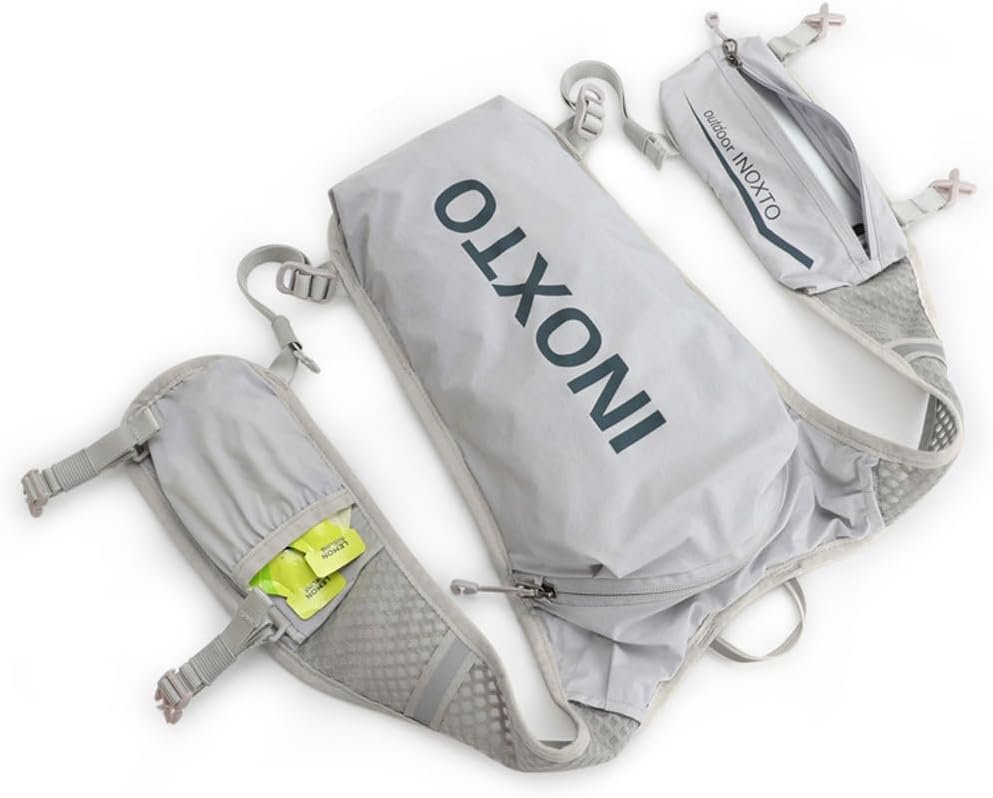 5L Running Hydration Vest Backpack Breathable Jogging Sports Backpack with 1.5L ...