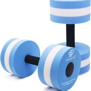 Aquatic Dumbells, 2PCS Water Aerobic Exercise Foam Dumbbell Pool Resistance,Wate...