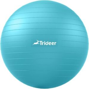 Trideer Yoga Ball Exercise Ball for Working Out, 5 Sizes Gym Ball, Birthing Ball...