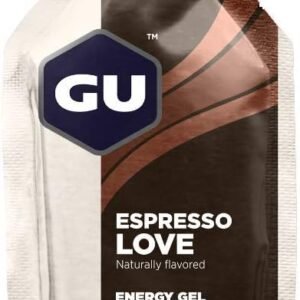 GU Energy Original Sports Nutrition Energy Gel, 24-Count, Espresso Love