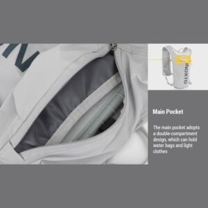 5L Running Hydration Vest Backpack Breathable Jogging Sports Backpack with 1.5L ...