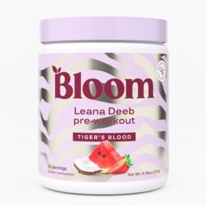 Bloom Nutrition Pre Workout Powder for Women by Leana Deeb - Preworkout Focus Bl...