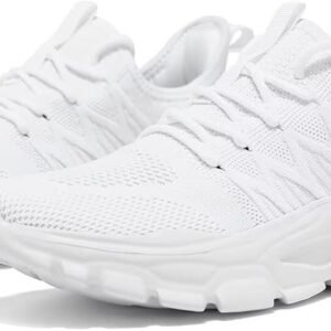 Womens Running Shoes Slip-on Walking Tennis Sneakers Lightweight Breathable Casu...