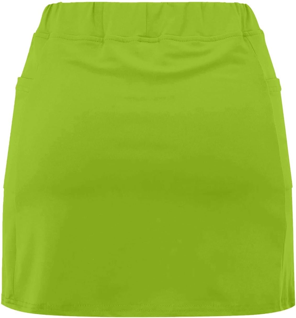 Women's Pocket Pants Summer Casual Solid Mid Waist Culottes Fashion Short Skirts...