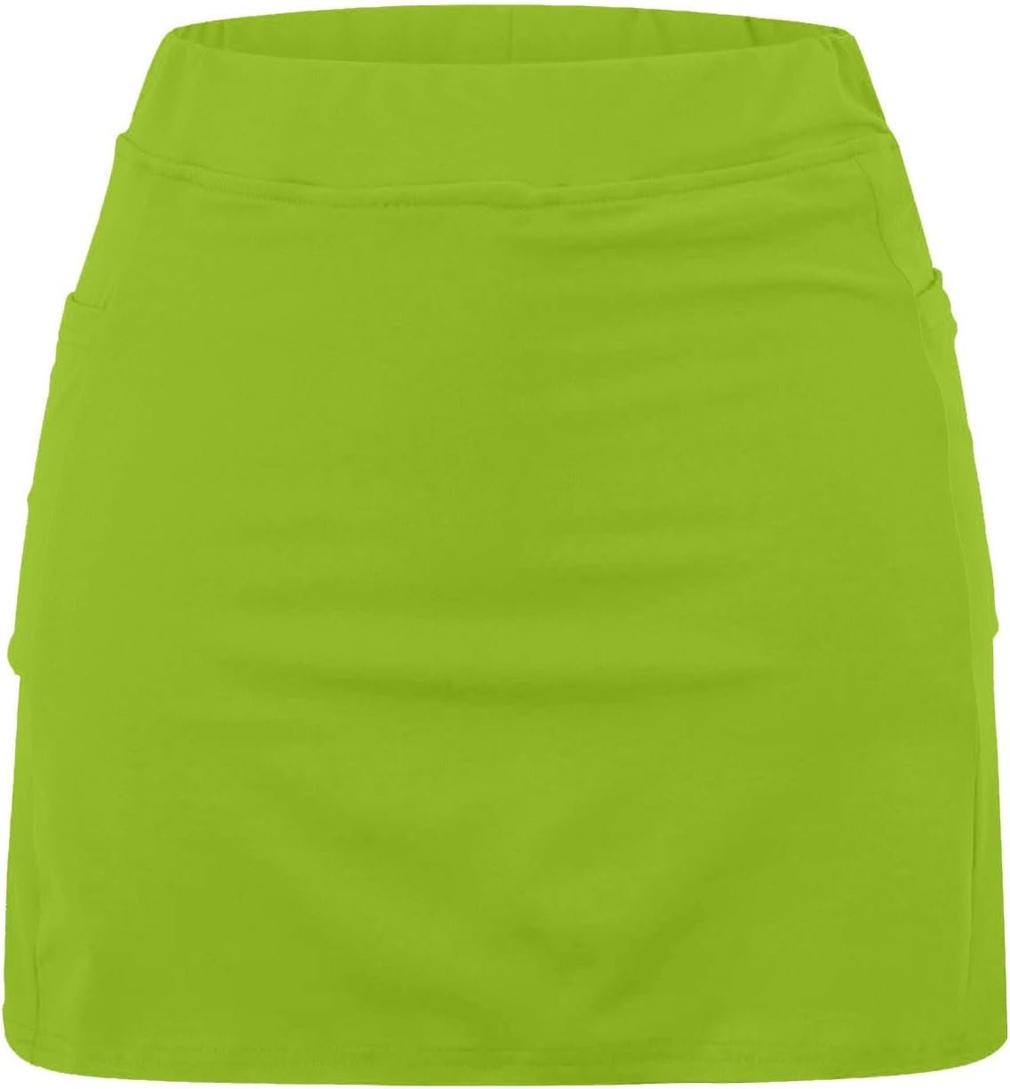 Women's Pocket Pants Summer Casual Solid Mid Waist Culottes Fashion Short Skirts...