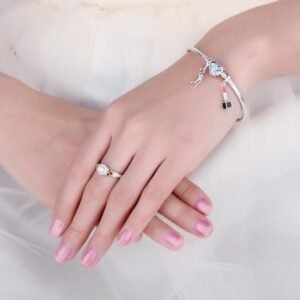 925 Sterling Silver Pendant Charm Bead For Pandora & Similar Charm Bracelets or ...