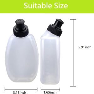 2x10oz BPA-Free Water Bottles for the Running Hydration Belt, Fuel Belts Replace...