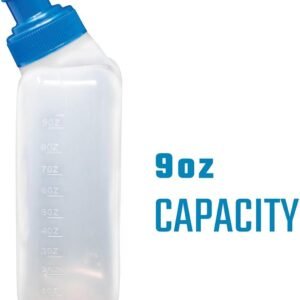 Synergy Reusable Handheld Hydration Running Water Bottles (9oz 4-Pack, Pink)