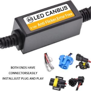 2PCS 9006/9005/9012 LED Headlight Canbus Decoder, Car Warning Error Decoder Canc...