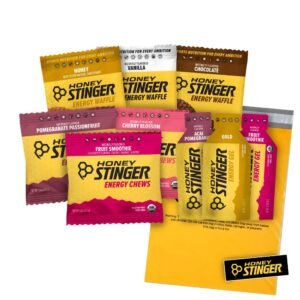 Honey Stinger Training Kit – 9 Count Plus Sticker and Polybag – Energy Source fo...