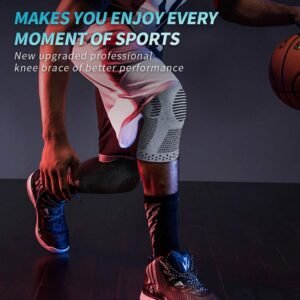 NEENCA 2 Pack Knee Braces for Knee Pain, Compression Knee Sleeves with Patella G...