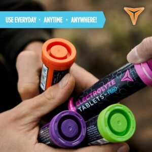 Fluid Tactical- Effervescent Hydration Tablets, Electrolyte Replacement & Dehydr...