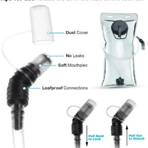 Hydration Backpack Hydration Pack Water Backpack with 2L(70-Ounce) Hydration Bla...