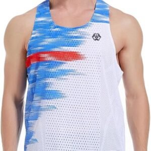 Marathon Tank Top Lightweight Running Singlet Shirt Dry Fit Workout Sleeveless T...