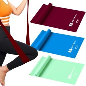 Resistance Bands,Professional Non-Latex Elastic Stretch Bands，Long Flat Exercise...