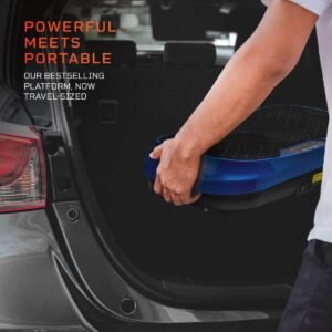 Lifepro Waver Mini Vibration Plate - Whole Body Vibration Platform Exercise Mach...