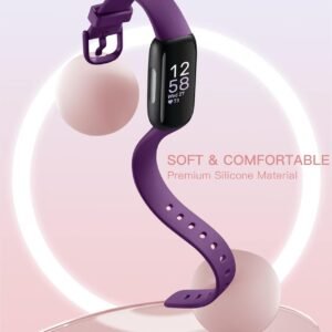 Odbeai Compatible with Fitbit Inspire 3 Bands for Women Men, Sport Wristband Rep...