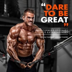 Resistance Bands, Exercise Bands with Handles, Fitness Bands, Workout Bands with...