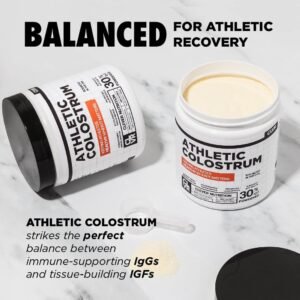 Colostrum Supplement Powder for Athletes - Recovery, Leaky Gut Health, Immunity ...