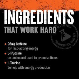 Animal Energy Chews, Fast Acting Energy with Caffeine, Nootropics and Sea Salt f...