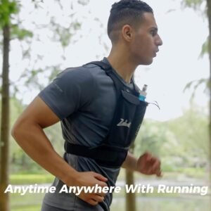 Running Vest for Women Men, USA Original Patent, Adjustable Chest Straps Running...