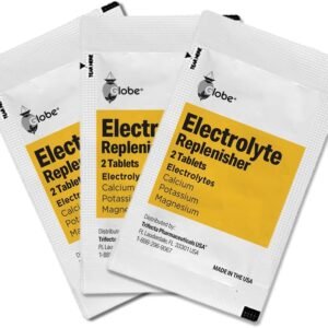 Globe Electrolyte Replacement Tablets for Rehydration, Exercise Recovery, Youth ...