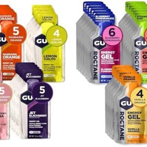 GU Energy Original Sports Nutrition Energy Gel, Vegan, Gluten-Free, Kosher & Roc...