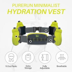 Amphipod RunLite Xtech 4 Plus Hydration Belt … (Green)