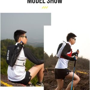 Aluminum Trekking Poles with Storage Bag, 2 Pack Lightweight Collapssible Hiking...