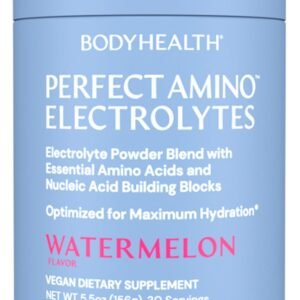 BodyHealth PerfectAmino Electrolytes Powder, Hydration Powder, Sugar Free Keto E...