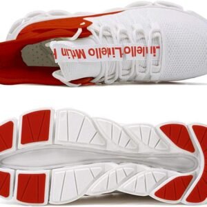 Hello MrLin Men's Running Shoes Non Slip Athletic Tennis Walking Blade Type Snea...