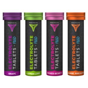 Fluid Tactical- Effervescent Hydration Tablets, Electrolyte Replacement & Dehydr...