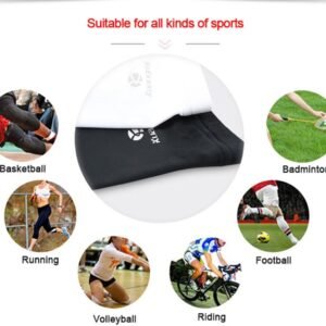 Kuangmi Compression Full Leg Sleeves for Cycling, Basketball, Sport Supports and...