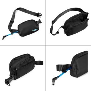 Kenai Hydration Fanny Pack with Bladder, 17oz BPA-Free, Hands-Free Design, Secur...