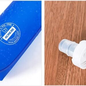 AONIJIE 2pcs Foldable 250mL/500mL TPU Outdoor Sport Water Hydration Bottle Soft ...