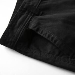 Men'S Cotton Shorts Work Shorts for Men Cargo Pocket Summer Jean Shorts for Men ...