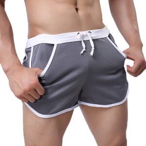 Rexcyril Men's Running Workout Bodybuilding Gym Shorts Athletic Sports Casual Sh...