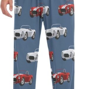 Vavlentines Day Heart Pajama Pants Men's Pajama Bottoms Lounge Sleepwear PJs Cas...