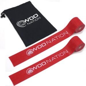 WOD Nation Muscle Floss Bands Recovery Band for Tack and Flossing Sore Muscles a...