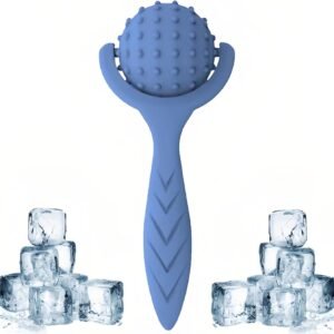 Cryo Roller Trigger Point Ball Cold Massage with Handle, 2.3 Inches Cryosphere C...