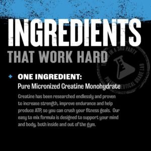 Animal Micronized Creatine Monohydrate Capsules - 300 Caps, 2500mg per Serving f...
