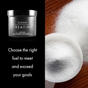 Clean Creatine - 100% Creapure® Creatine Monohydrate Powder for Muscle Growth | ...