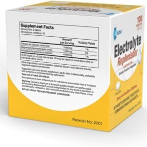Globe Electrolyte Replacement Tablets for Rehydration, Exercise Recovery, Youth ...