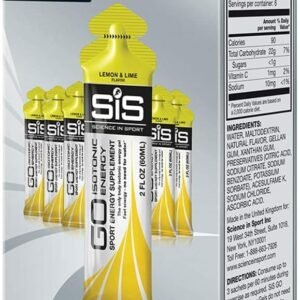 Science in Sport Energy Gel Pack, SIS Isotonic Energy Gel, 22g Fast Acting Carbs...