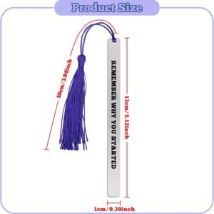 2 Pcs Runner Gift Inspirational Bookmark Gifts Running Gift for Women Men Motiva...