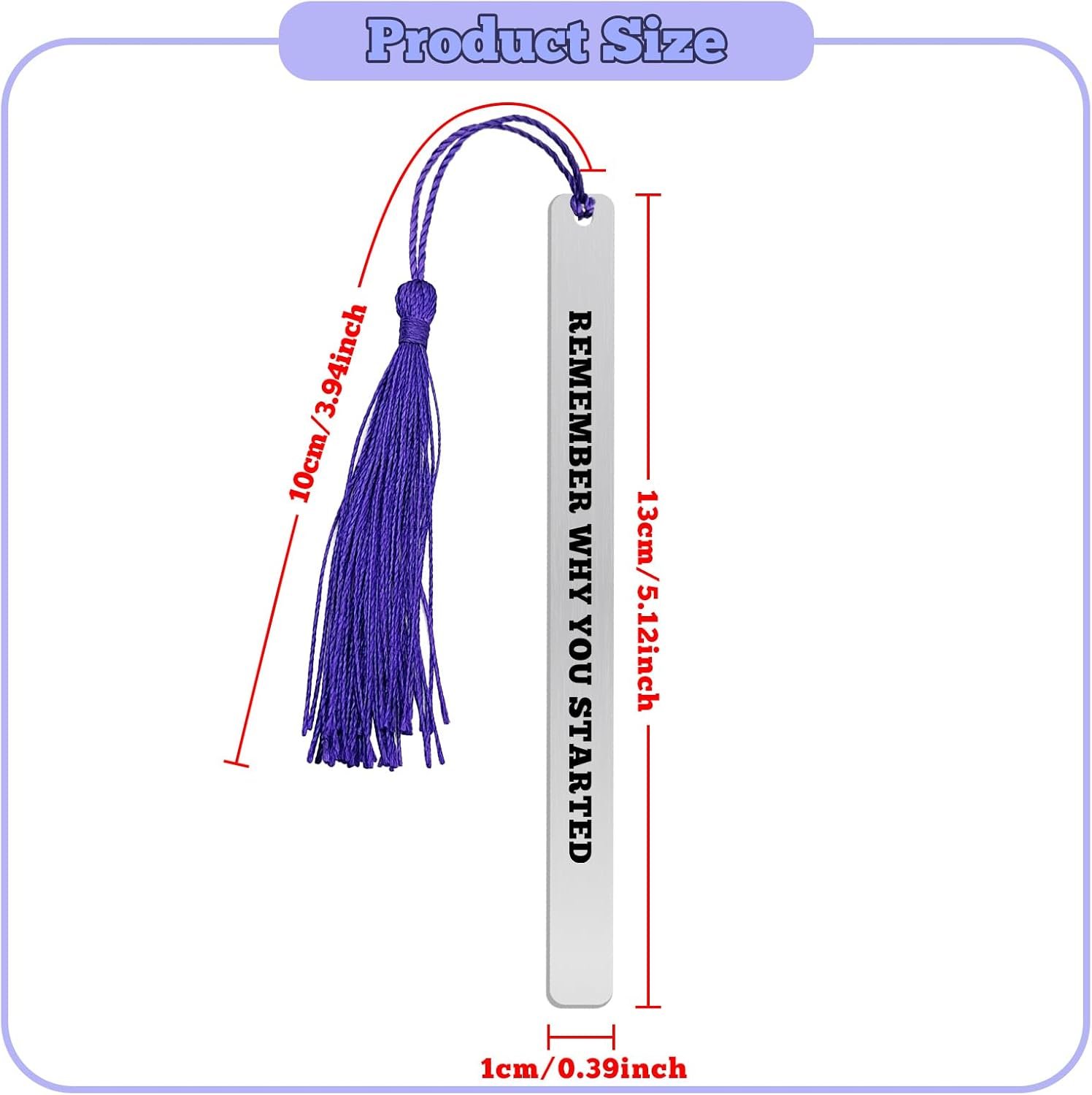 2 Pcs Runner Gift Inspirational Bookmark Gifts Running Gift for Women Men Motiva...