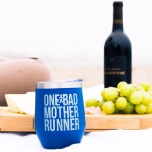 Gone For a Run Running Insulated Stainless Steel Wine Tumblers | Mother Runner